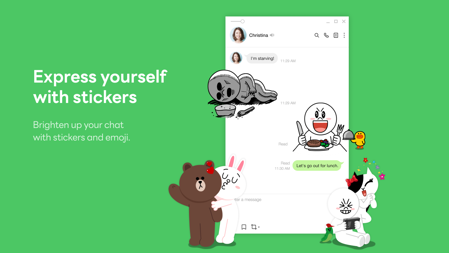 How to find people using Line